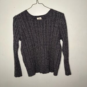St John’s Bay Black Knit Sweater